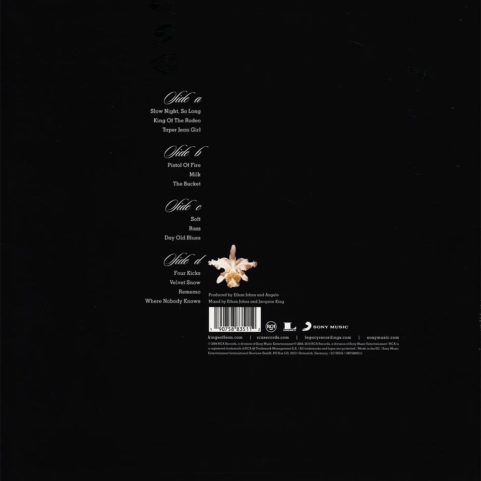 Kings Of Leon - Aha Shake Heartbreak Limited Clear Vinyl Edition
