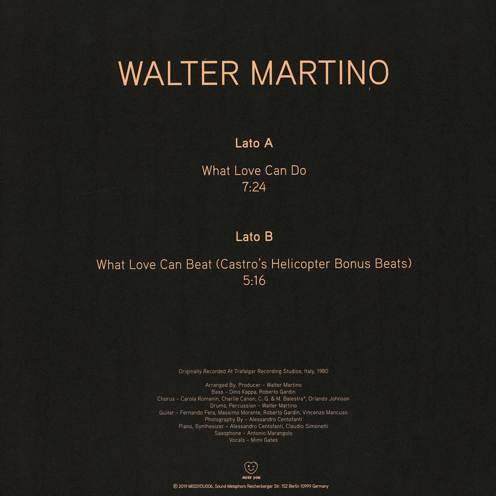 Walter Martino - What Love Can Do