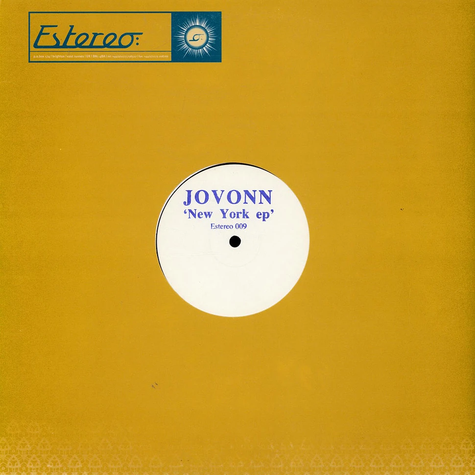 Jovonn - New York EP
