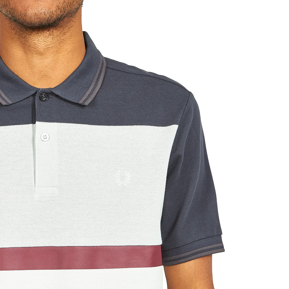 Fred Perry - Blocked Panel Pique Shirt