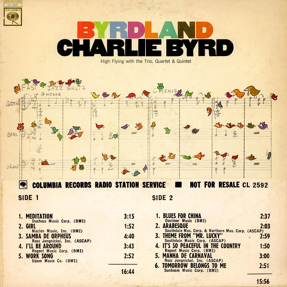 Charlie Byrd - Byrdland