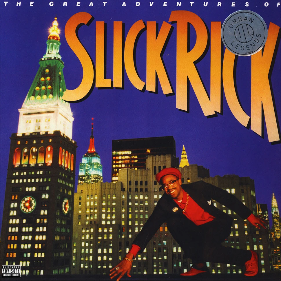 Slick Rick - Great Adventures Of Slick Rick Black Vinyl Edition
