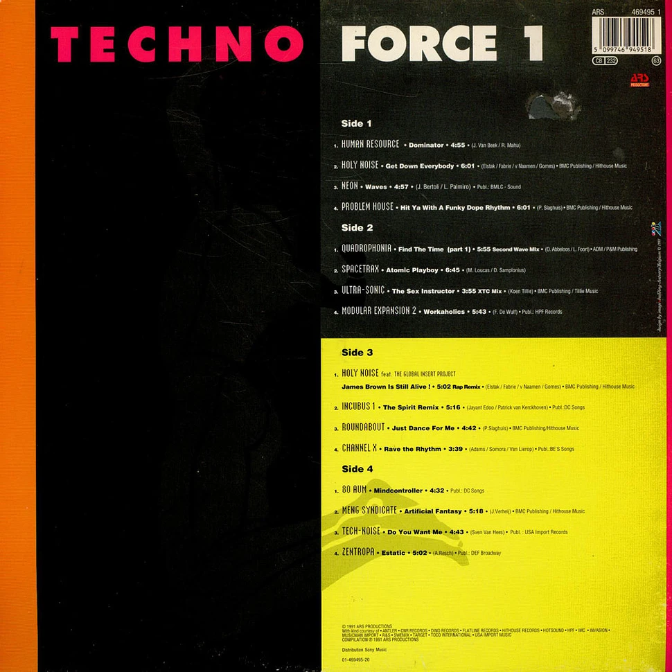 V.A. - Force 1 Techno