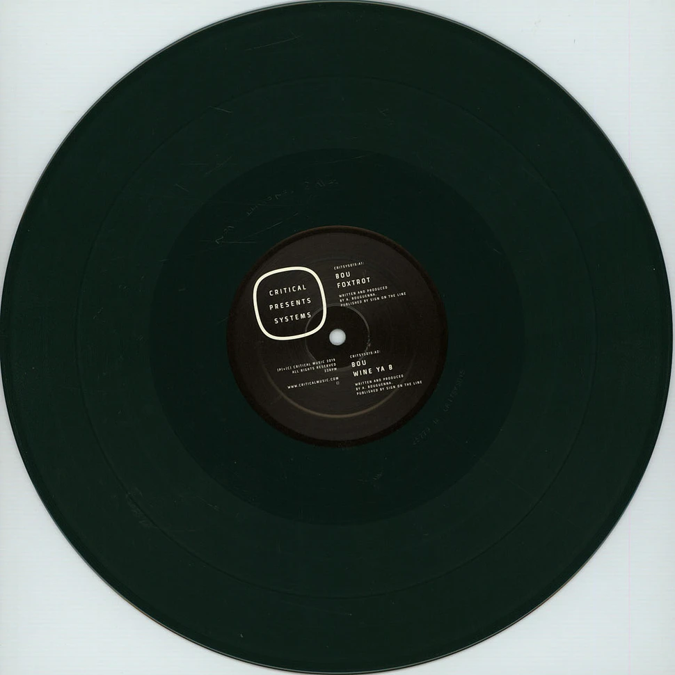 Bou - Critical Presents: Systems 015 Green Vinyl Edition