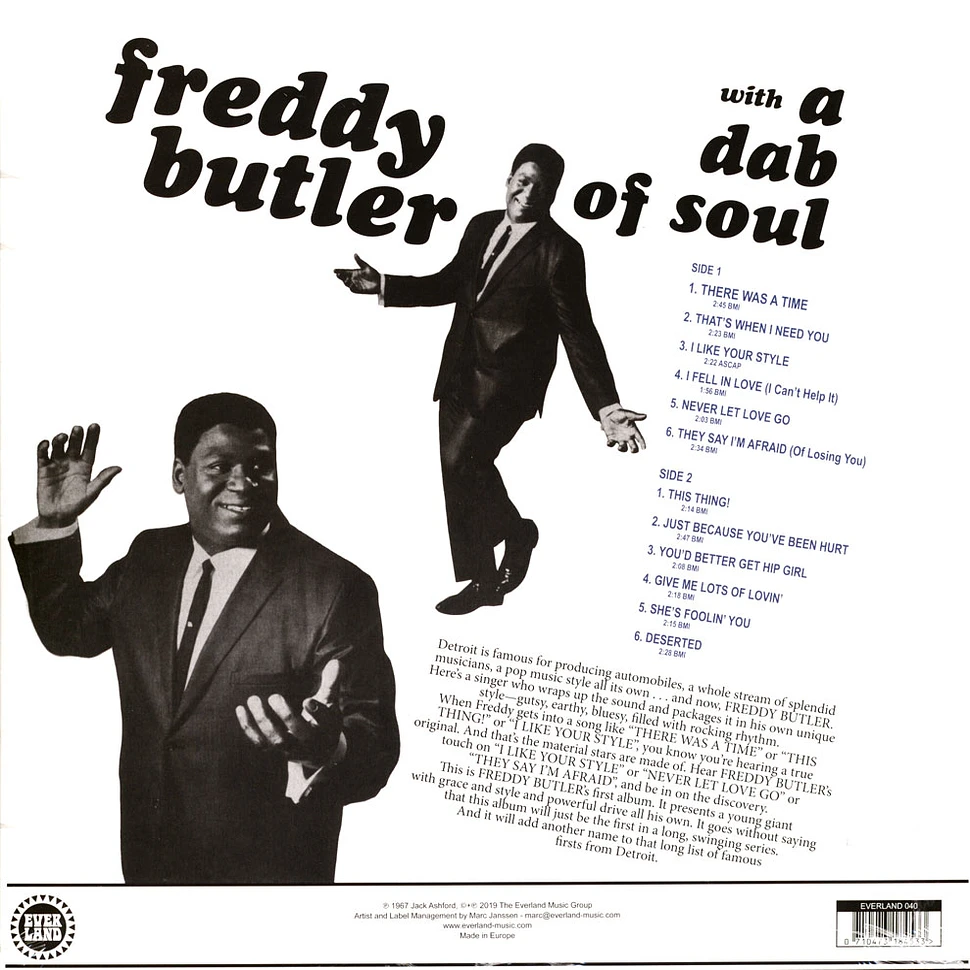 Freddy Butler - With A Dab Of Soul