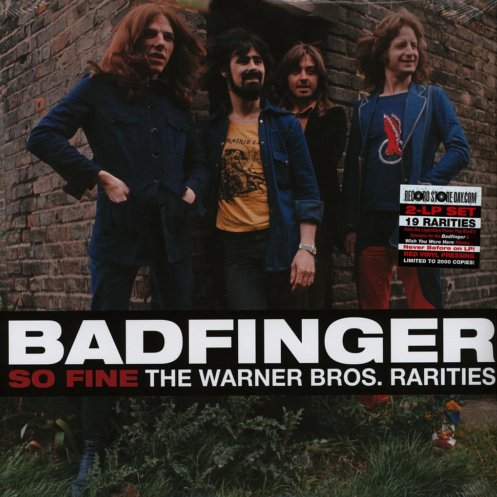 Badfinger - So Fine--The Warner Bros. Rarities Red Vinyl Record Store Day 2019 Edition
