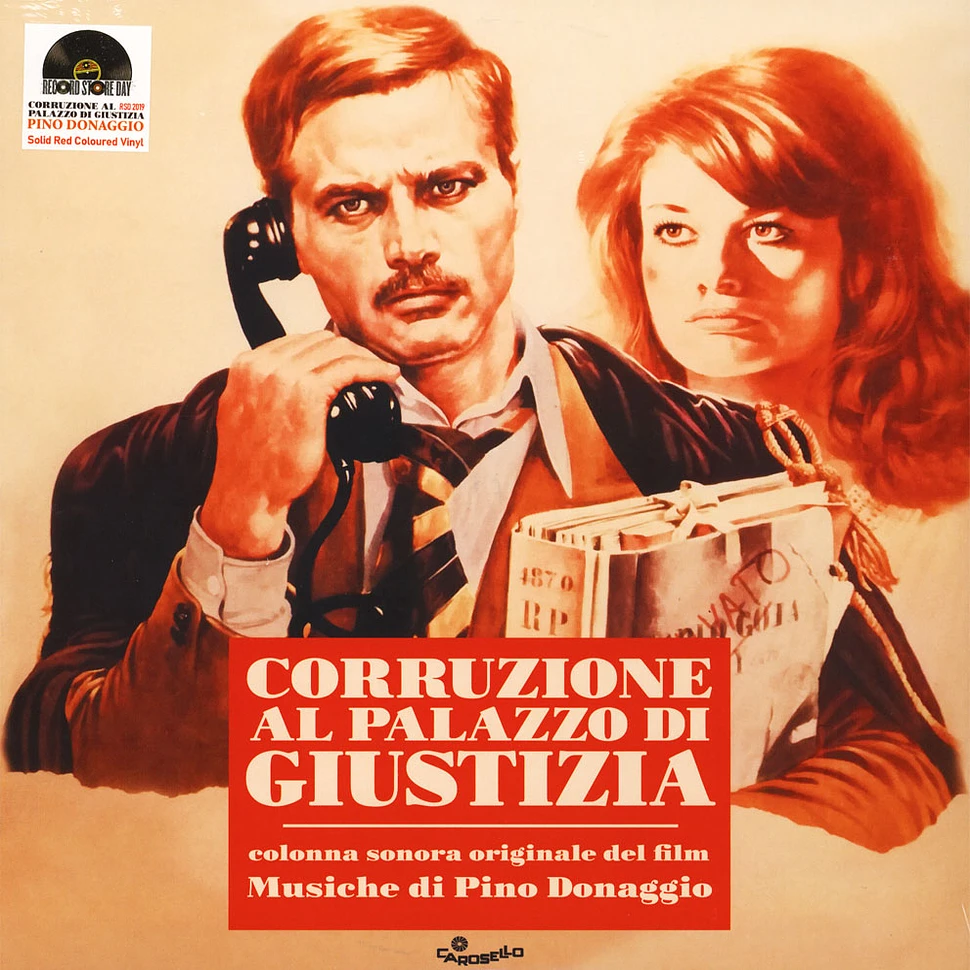 Pino Donaggio - OST Corruzione Al Palazzo Di Giustizia Colored Vinyl Record Store Day 2019 Edition