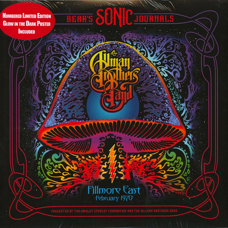 Allman Brothers Band - Bear's Sonic Journals: Fillmore East. Feburary 1970 Record Store Day 2019 Edition