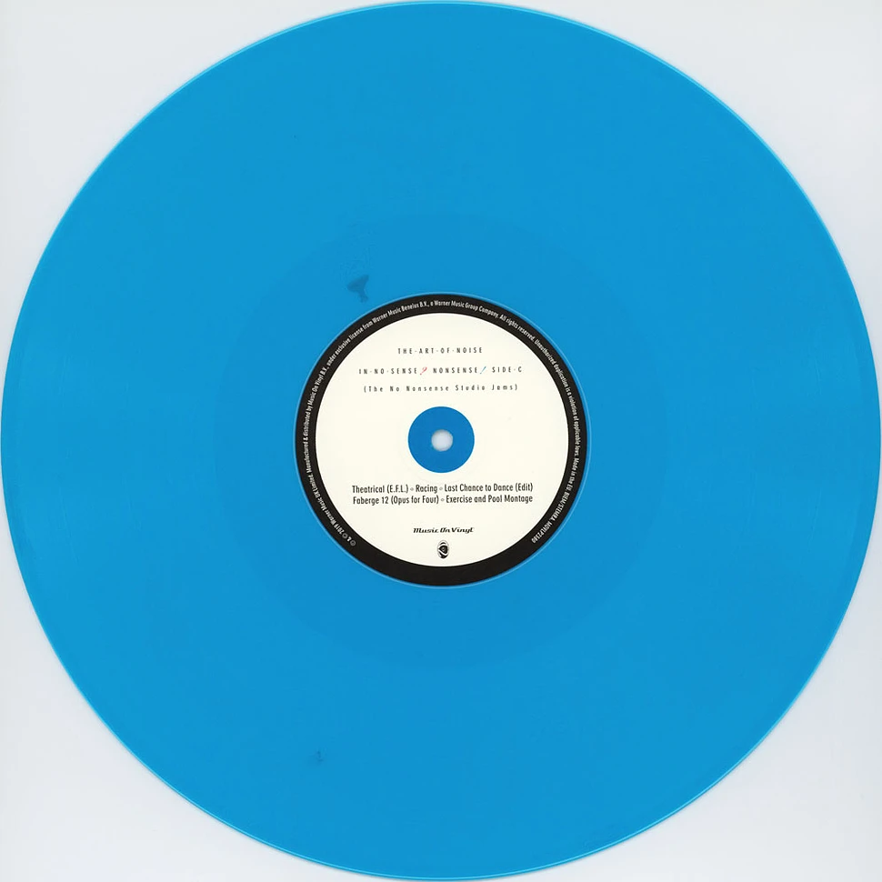 Art Of Noise - In No Sense, Nonsense Limited Numbered Turquoise Vinyl Edition