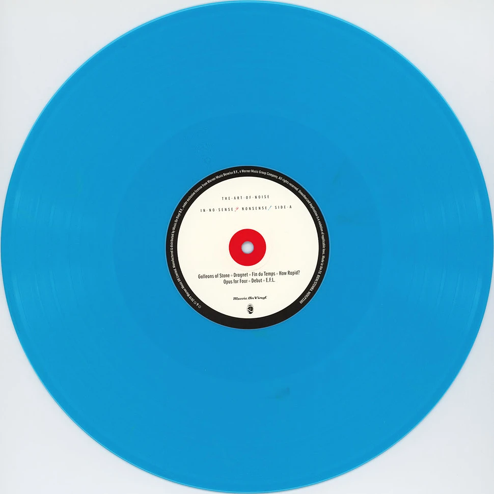 Art Of Noise - In No Sense, Nonsense Limited Numbered Turquoise Vinyl Edition