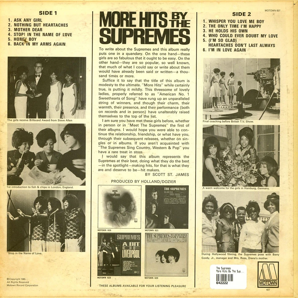 The Supremes - More Hits By The Supremes