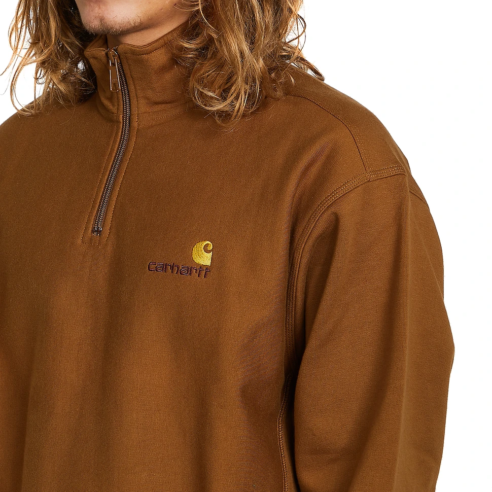 Carhartt WIP - Half Zip American Script Sweatshirt