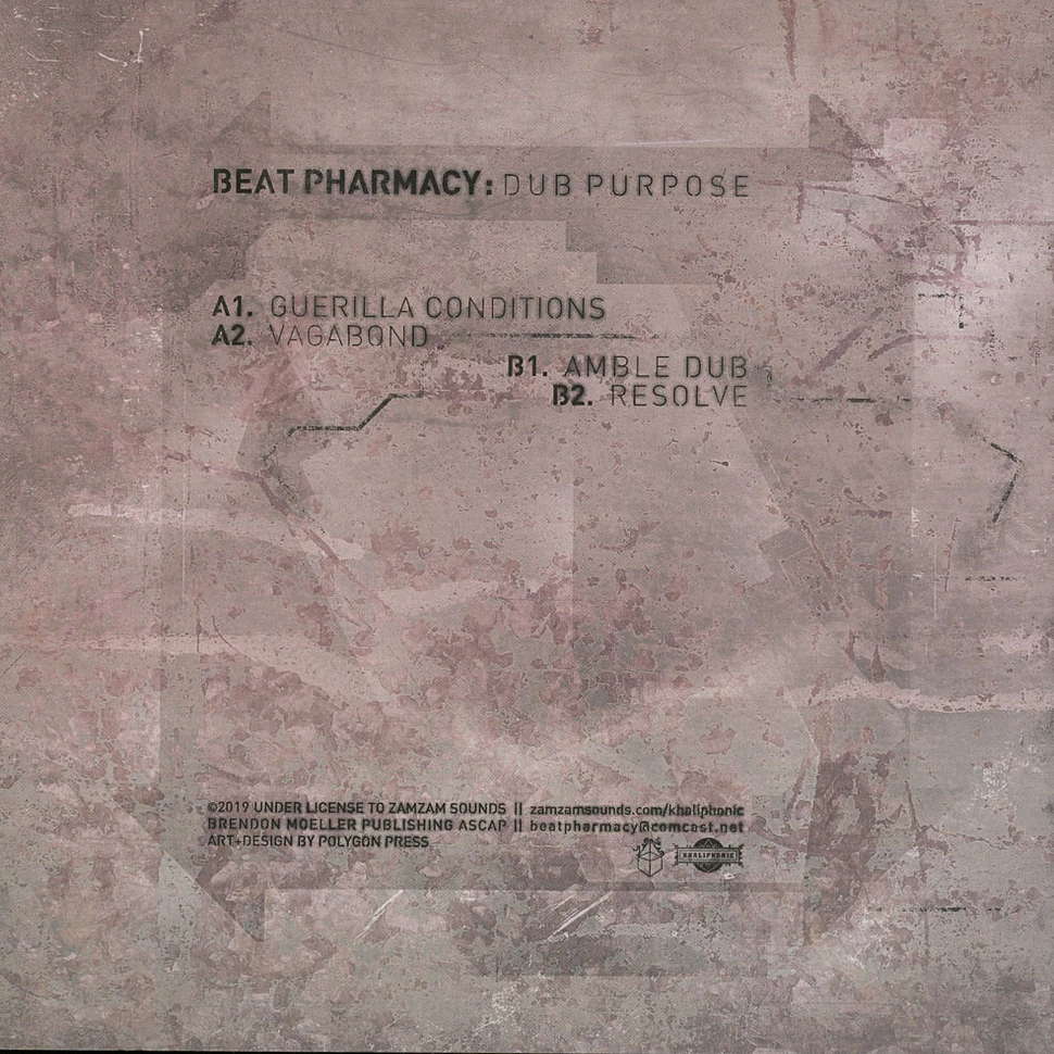 Beat Pharmacy - Dub Purpose EP
