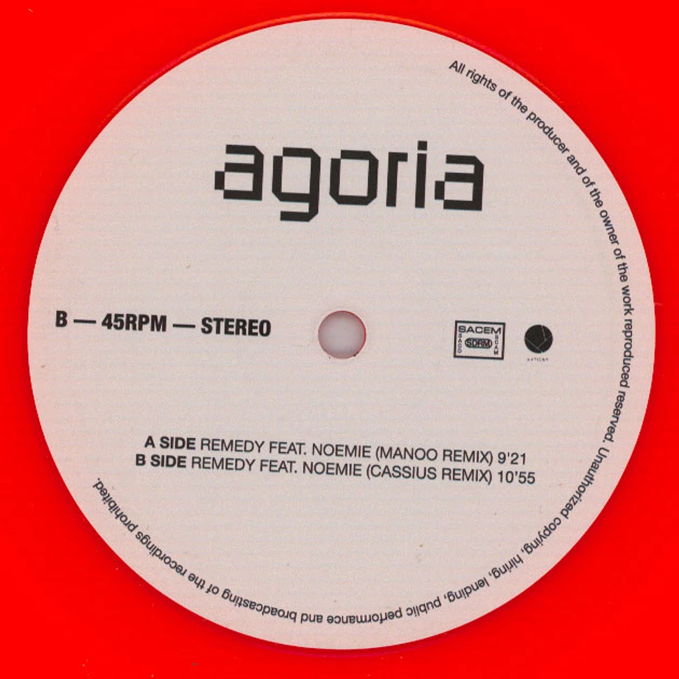 Agoria - Remedy Remixes