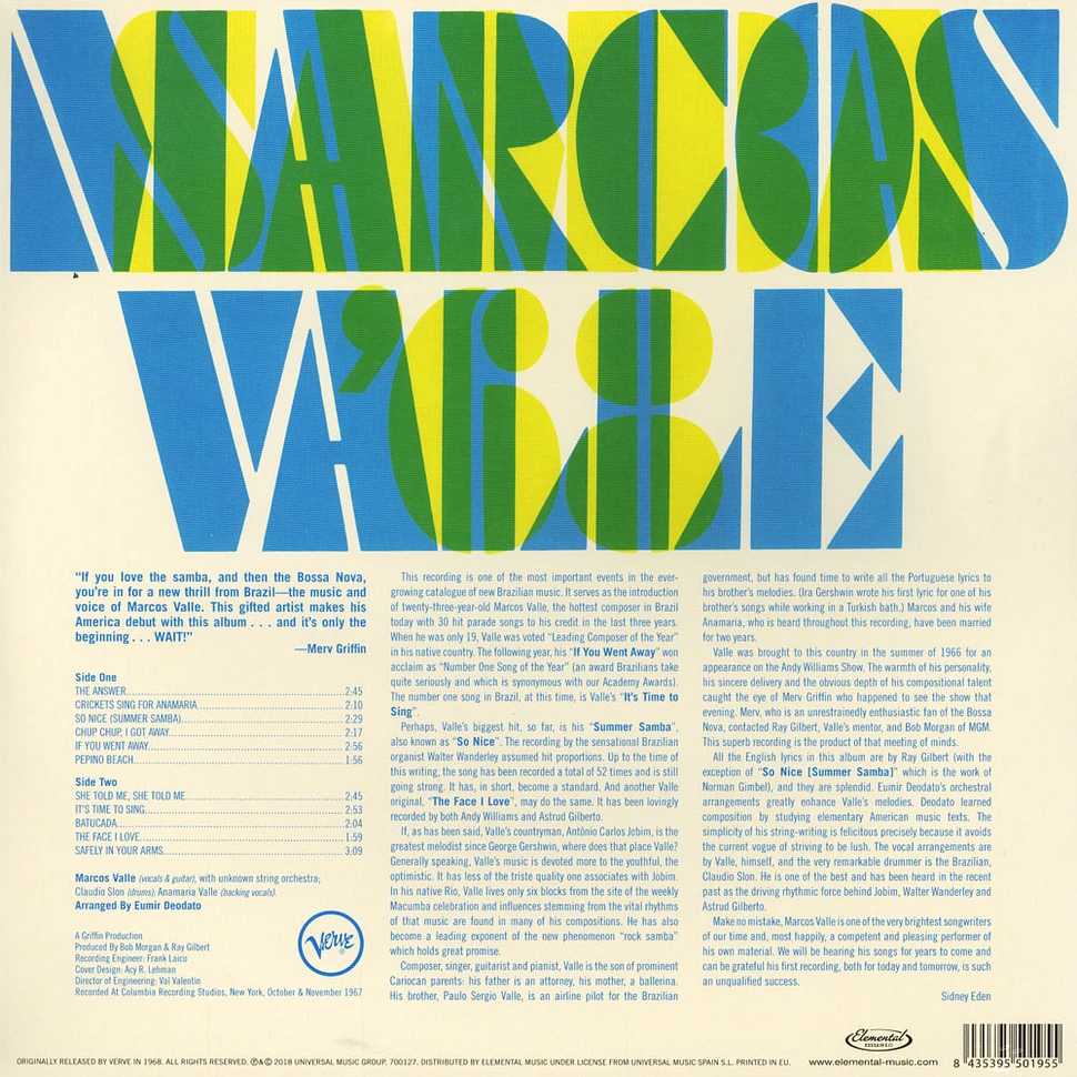 Marcos Valle - Samba 68