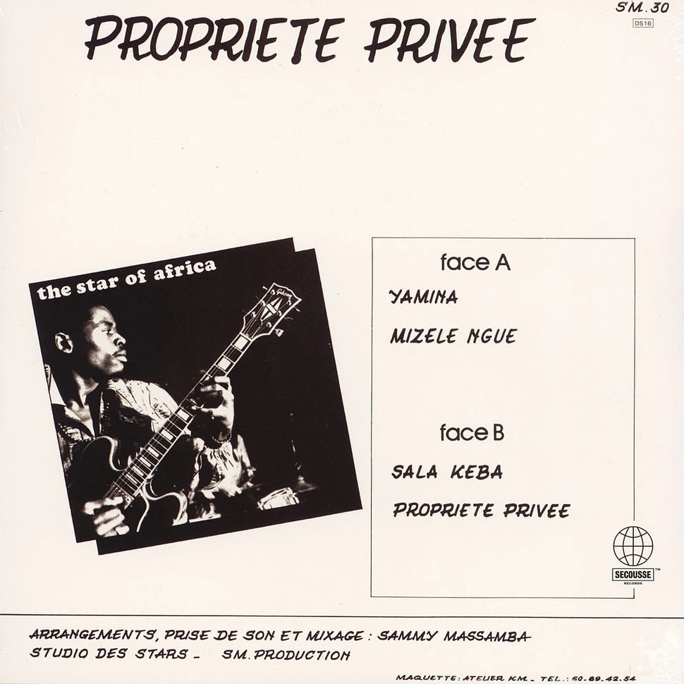 Sammy Massamba - Propriete Privee