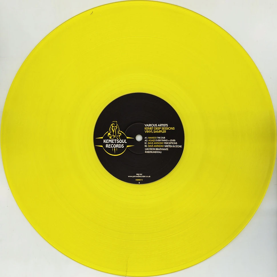 V.A. - Kemet Deep Sessions Yellow Vinyl Record Store Day 2019 Edition