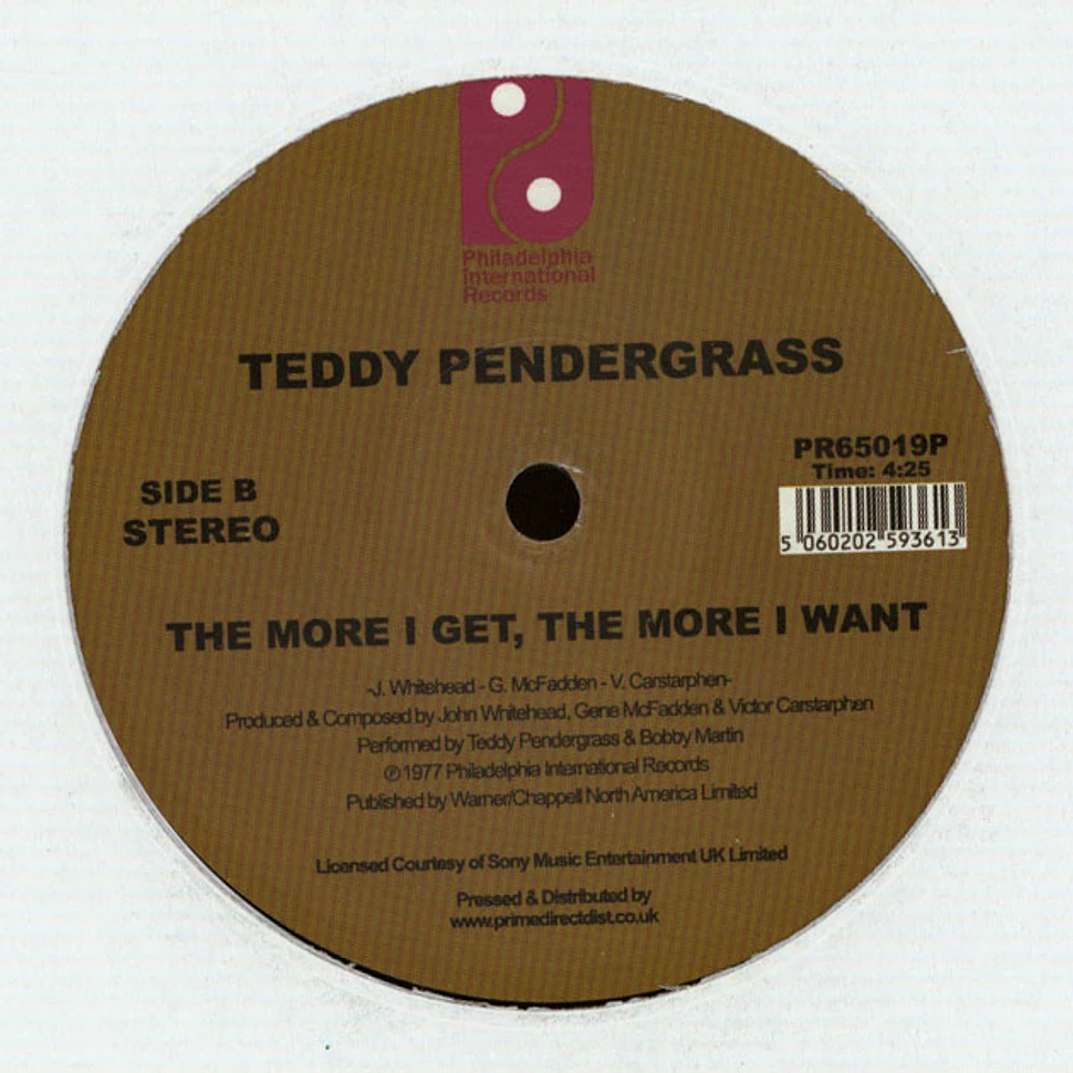 Teddy Pendergrass - You Can't Hide From Yourself / The More I Get, The More I Want