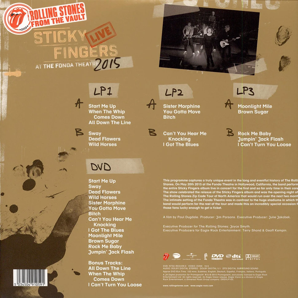 The Rolling Stones - Sticky Fingers Live At The Fonda Theatre 2015