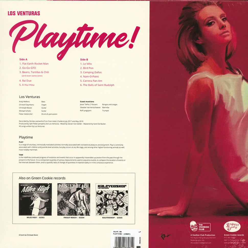 Los Venturas - Playtime! Colored Vinyl Version