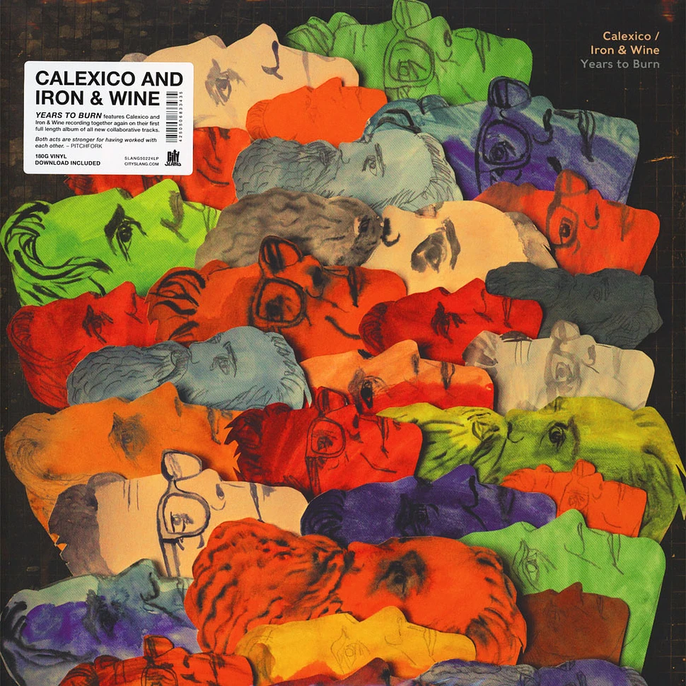 Calexico And Iron & Wine - Years To Burn Colored Vinyl Edition