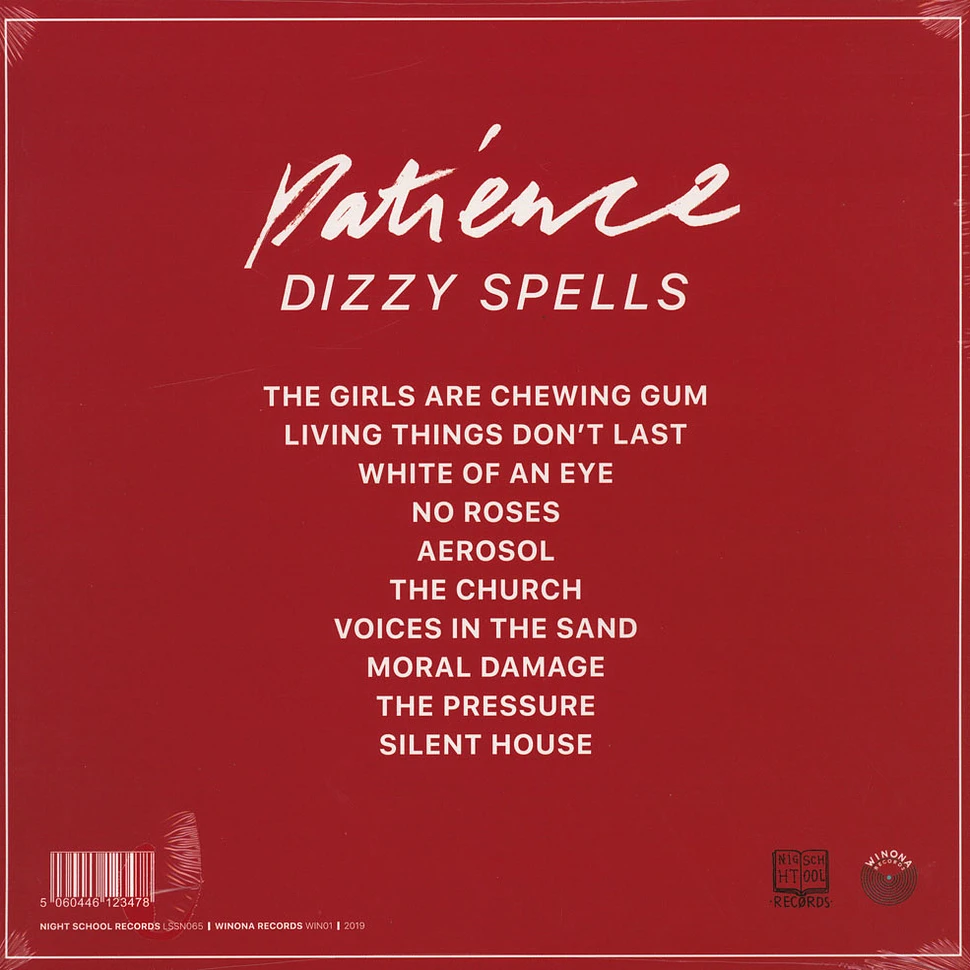 Patience - Dizzy Spells Colored Vinyl Edition