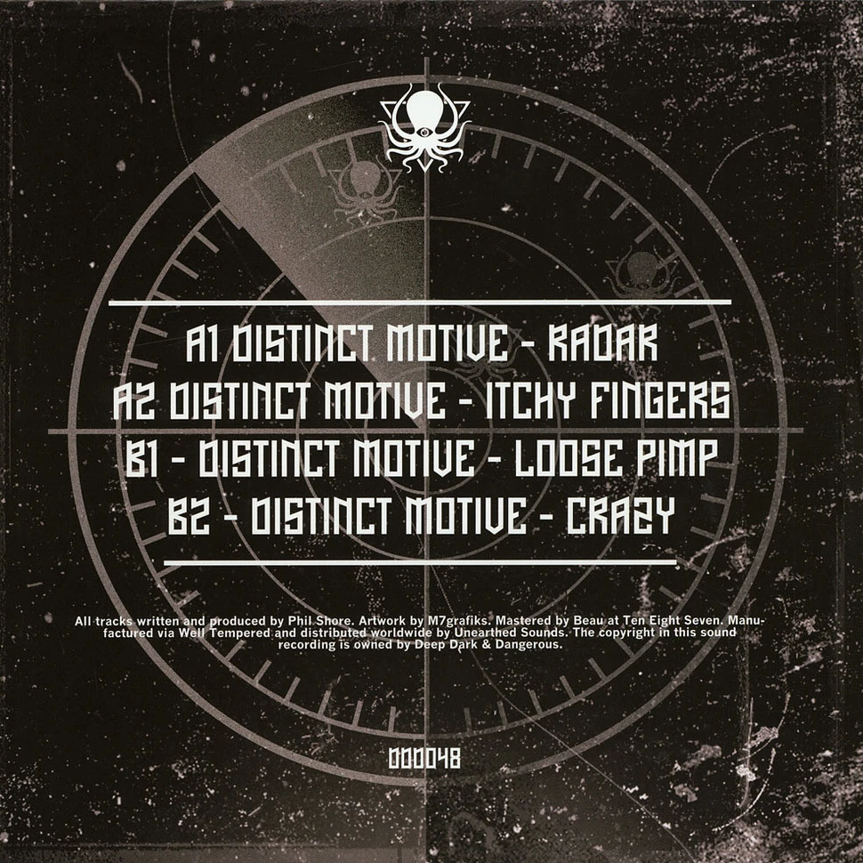 Distinct Motive - Radar EP