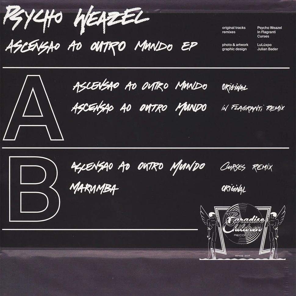 Psycho Weazel - Ascensao Ao Outro Mundo EP Curses & In Flagranti Remixes