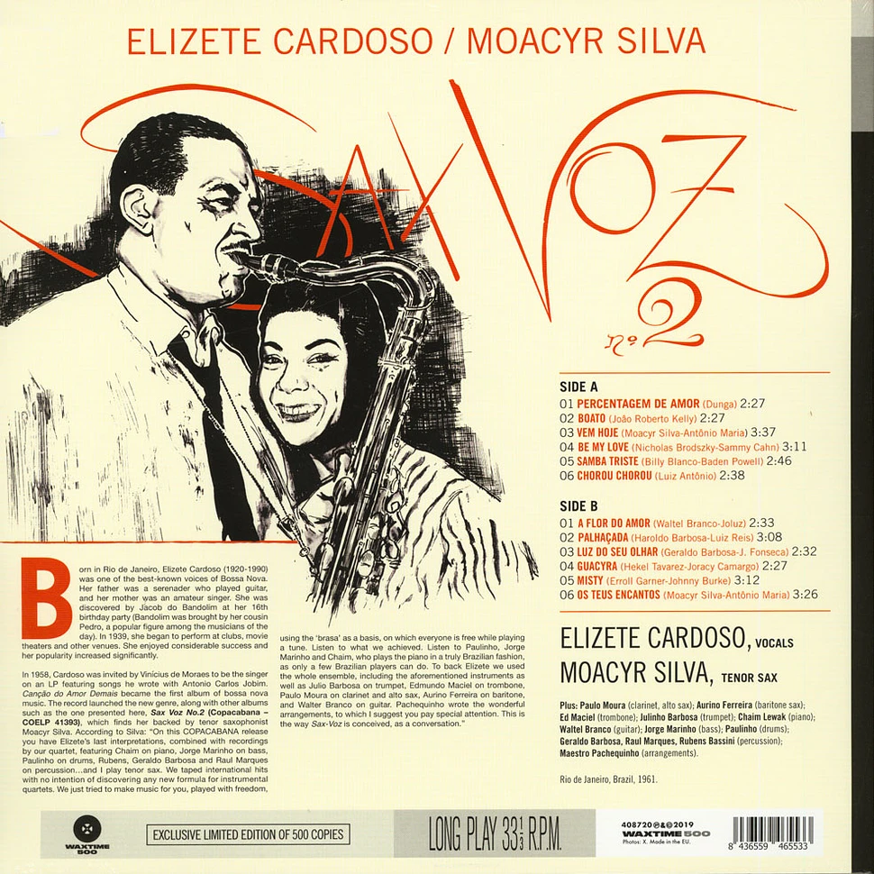 Elizete Cardoso / Moacyr Silva - Sax Voz No. 2