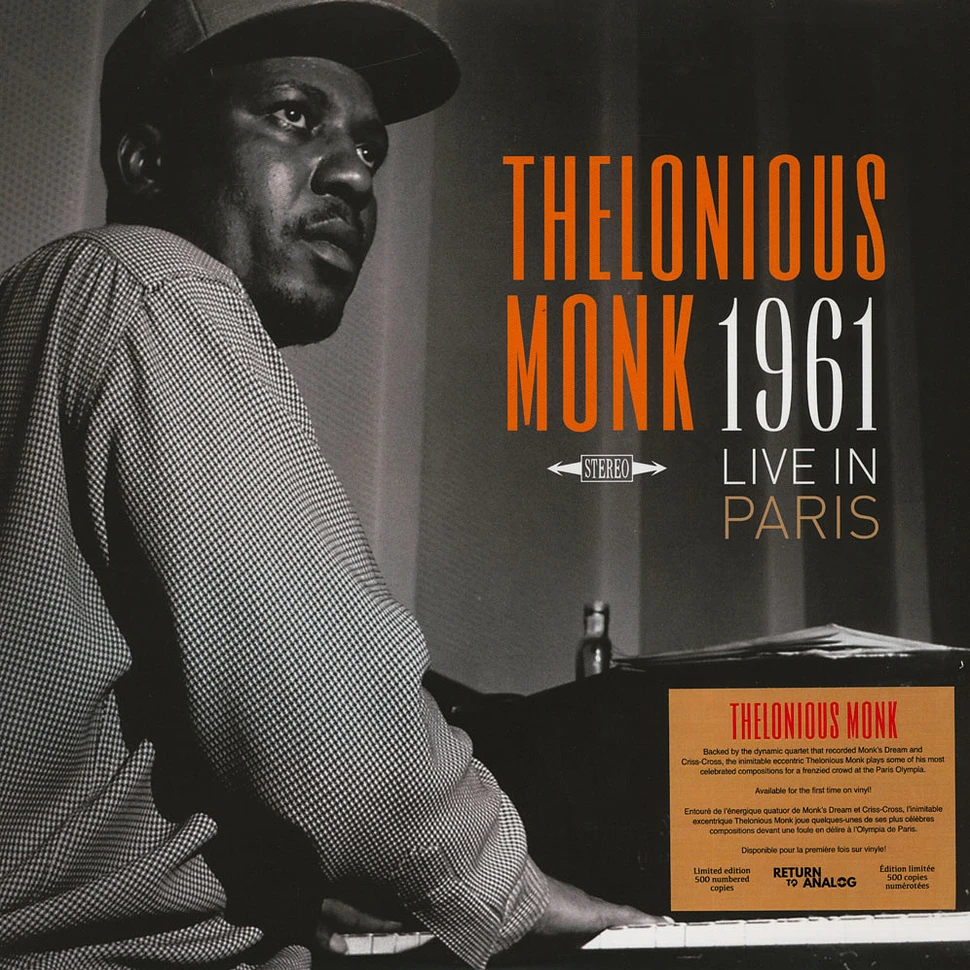 Thelonious Monk - 1961 Live In Paris