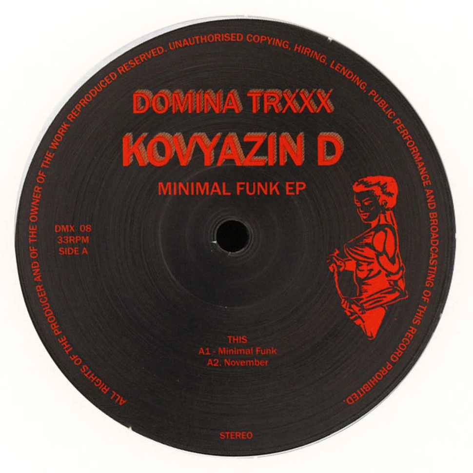 Kovyazin D - Minimal Funk EP