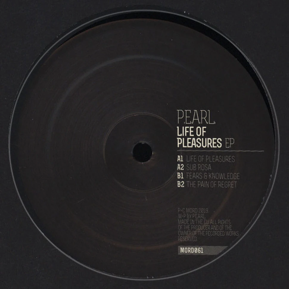 P.E.A.R.L. - Life Of Pleasures EP