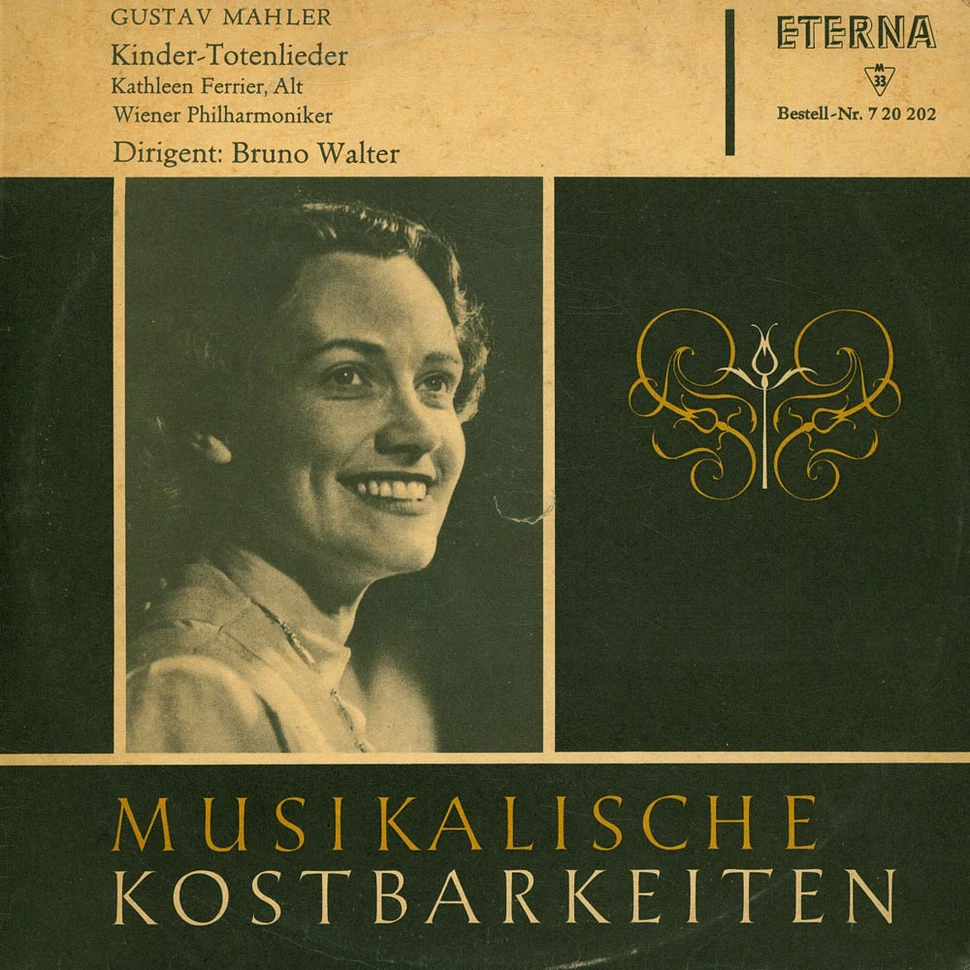 Gustav Mahler, Kathleen Ferrier, Wiener Philharmoniker, Bruno Walter - Kinder-Totenlieder
