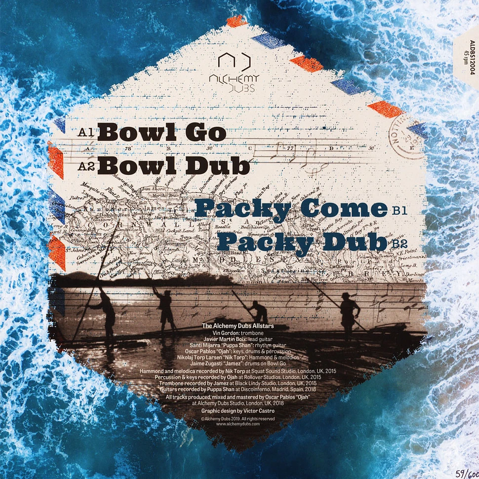 Vin Gordon & The Alchemy Dubs Allstars - Bowl Go, Packy Come EP