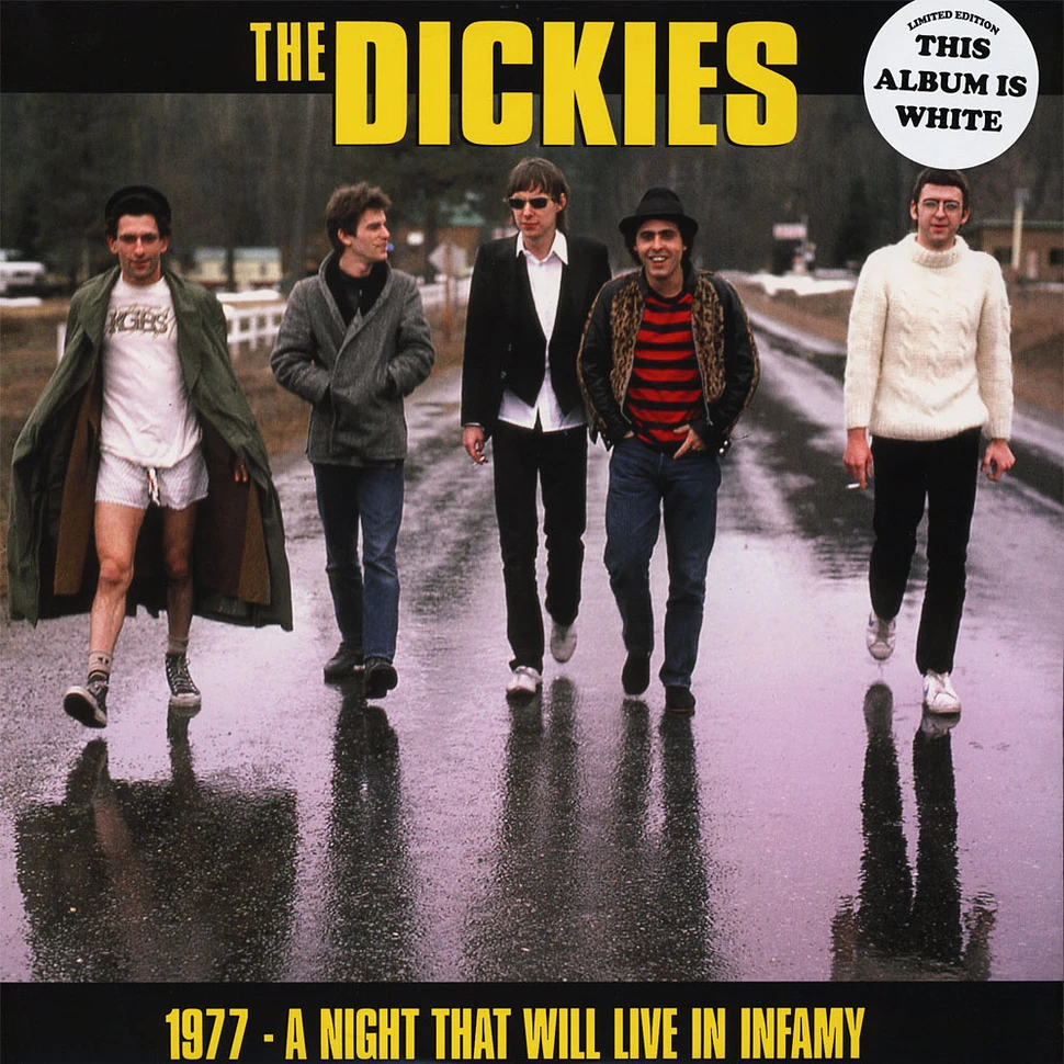 The Dickies - 1977 - A Night That Will Live In Infamy Colored Vinyl Edition