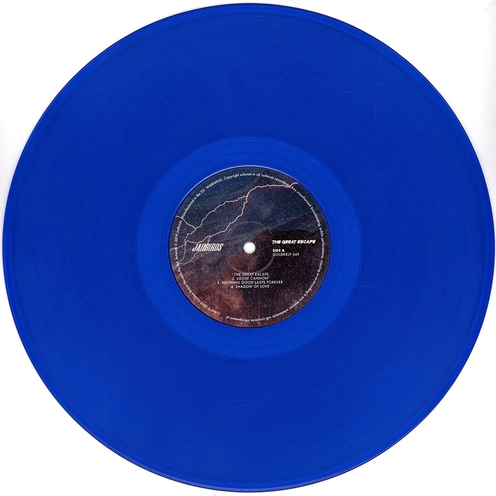 Jailbirds - The Great Escape Limited Transparent Blue Vinyl Edition