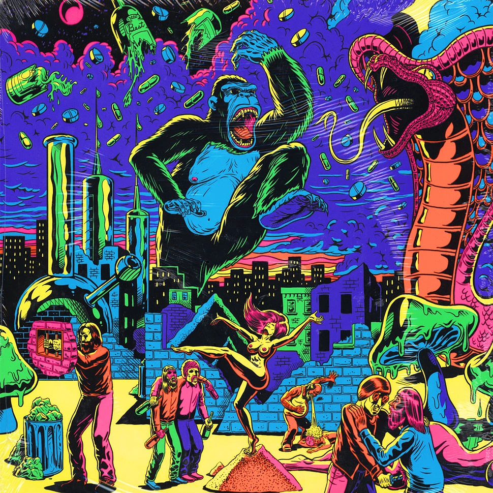 V.A. - Warfaring Strangers: Acid Nightmares Colored Vinyl Edition