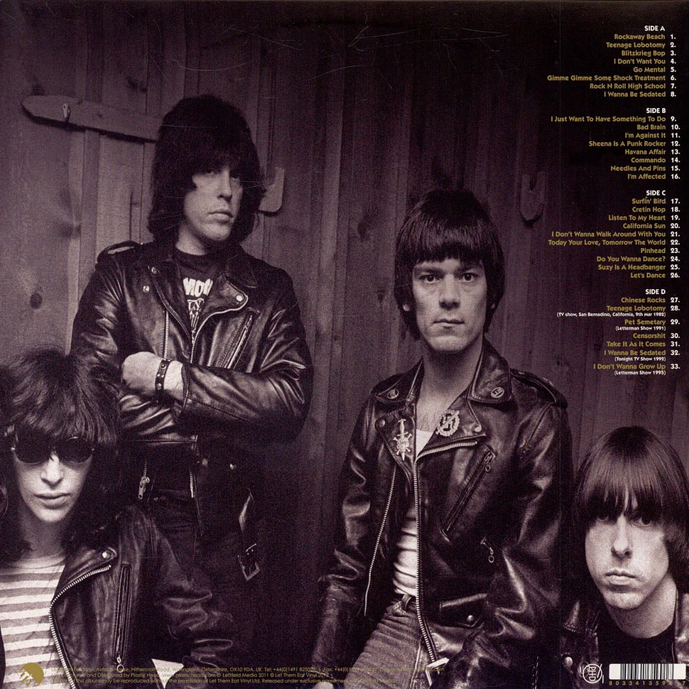 Ramones - The Cretin Hop: Live Broadcast From The Second Chance Saloon February 1979