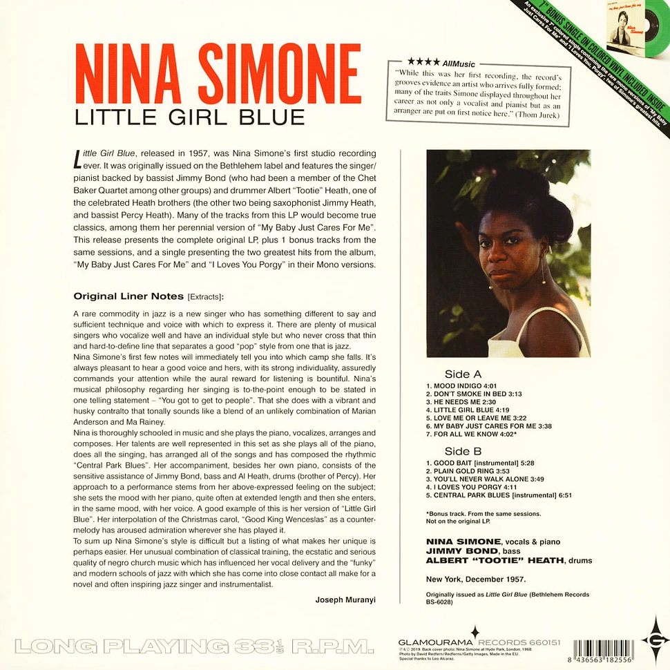 Nina Simone - Little Girl Blue