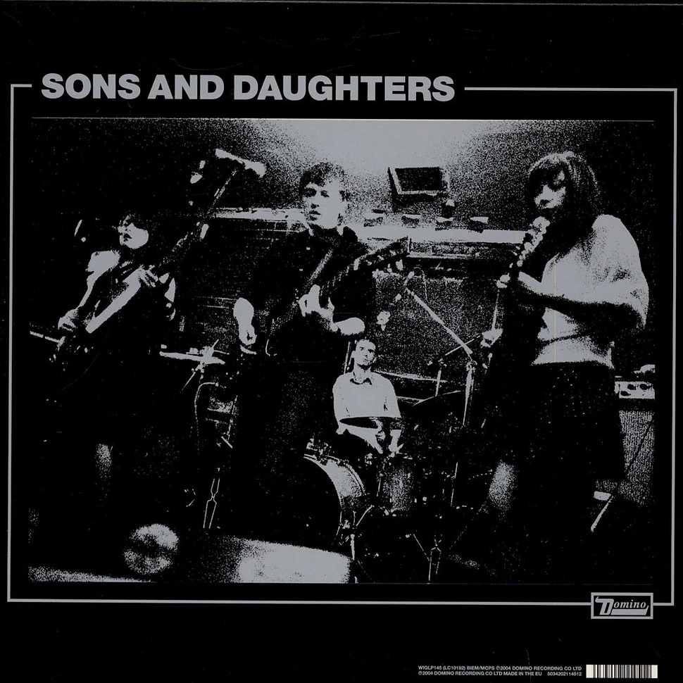 Sons And Daughters - Love The Cup