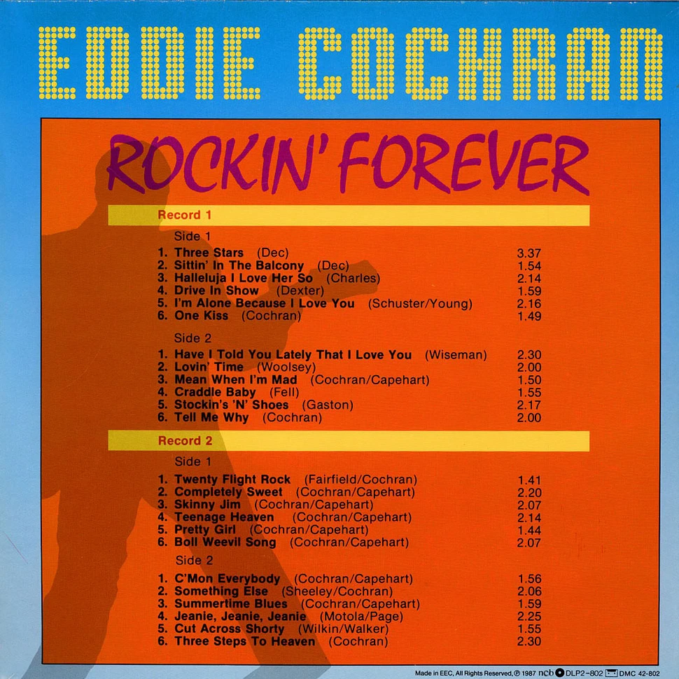 Eddie Cochran - Rockin' Forever