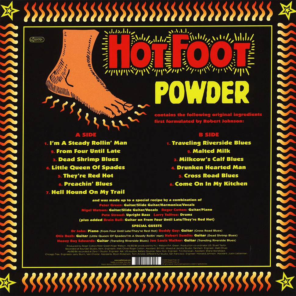 Peter Green & Nigel Watson - Hot Foot Powder