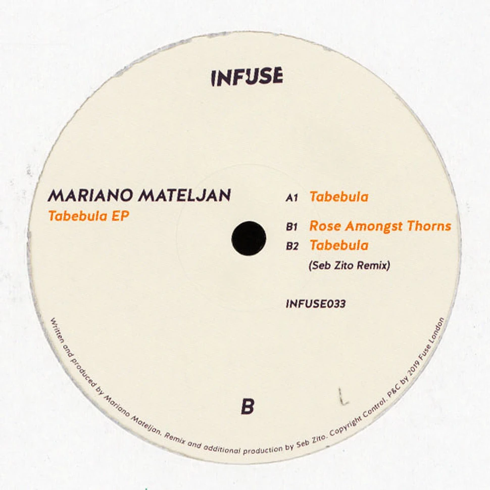 Mariano Mateljan - Tabebula EP Seb Zito Remix