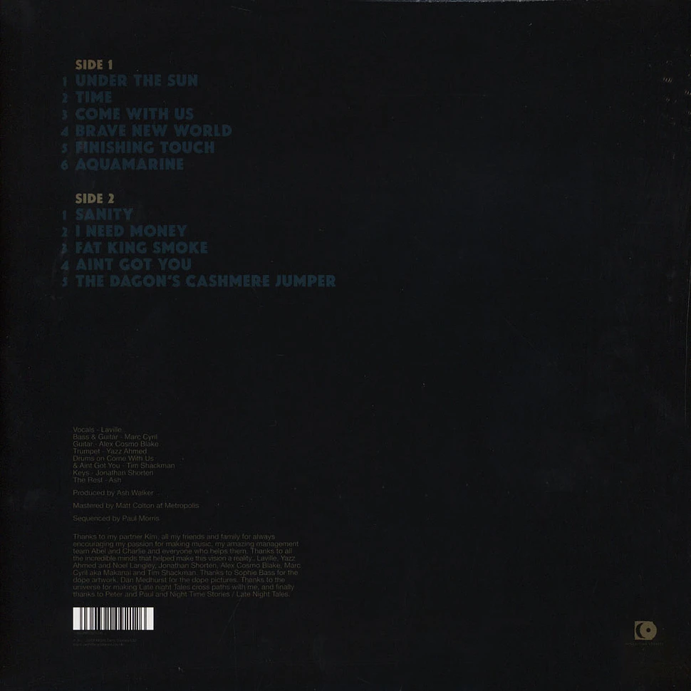 Ash Walker - Aquamarine Teal Virgin Vinyl Edition