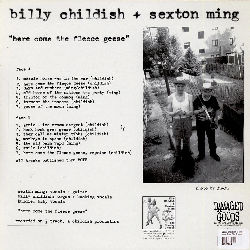 Billy Childish & Sexton Ming - Here Come The Fleece Geese