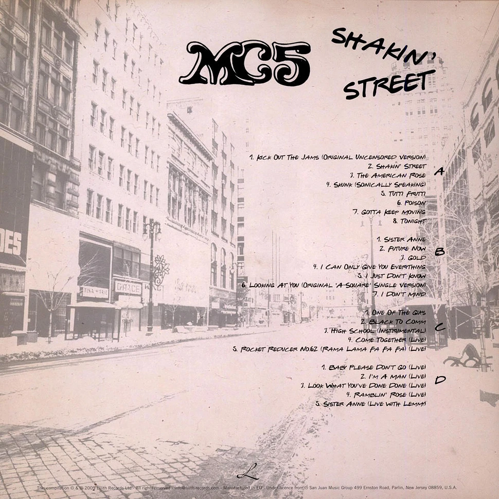 MC5 - Shakin' Street