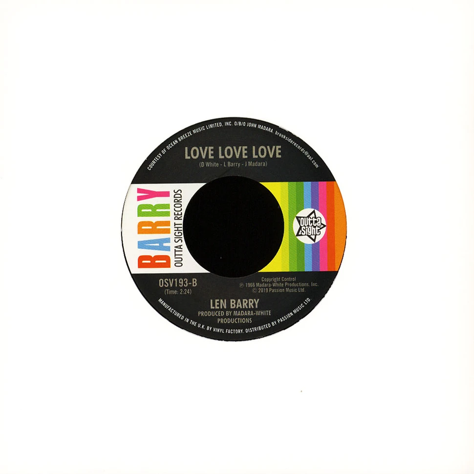 Len Barry - I'll Always Need You / Love Love Love