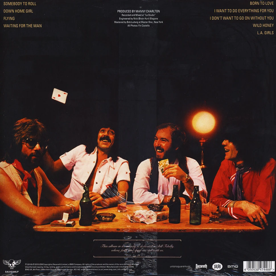 Nazareth - Play 'N' The Game Cream Vinyl Edition
