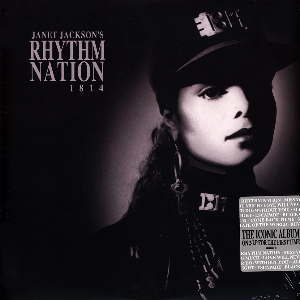 Janet Jackson - Janet Jackson's Rhythm Nation 1814 - Vinyl 2LP - 1989 ...