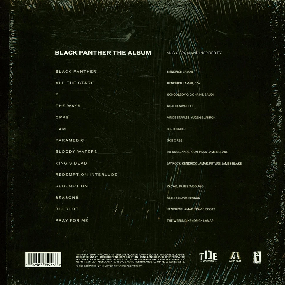 V.A. - Black Panther The Album (Music From And Inspired By)